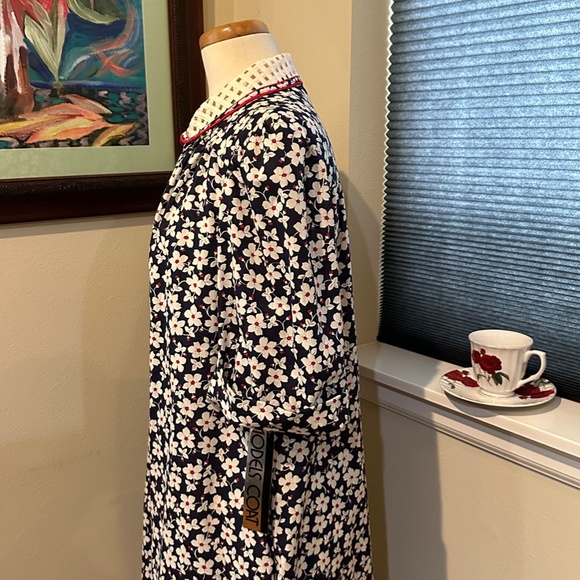 Vintage 1960s Model's Coat in Red, White and Blue - New w/ Tags - So Cute. - Picture 12 of 16